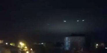 Kocaali’de Gece Gökyüzünde Gizemli Işıklar!
