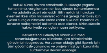 Başkan Doğan’dan Tutuklamalarla İlgili Açıklama