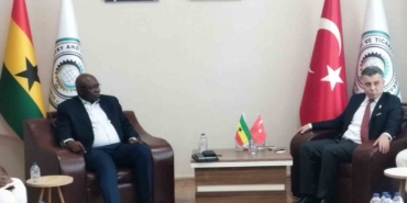 Gana Cumhuriyeti Yatırım Kurulu Başkanı ve heyeti Ankara’da