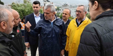Başkan Öntürk, Sel Bölgesinde İncelemelerde Bulundu