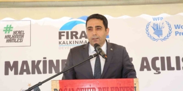 Doğanşehir’de buğday üretimine güç katacak ortak tarım makineleri parkı açıldı