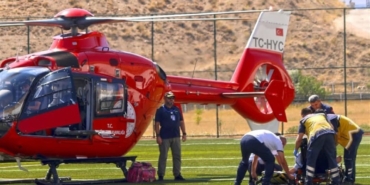 82 Yaşındaki Hasta, Hava Ambulansıyla Kurtarıldı!