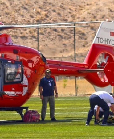 82 Yaşındaki Hasta, Hava Ambulansıyla Kurtarıldı!
