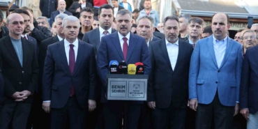 İçişleri Bakanı Çiftçi Bayram Namazını Kıldı