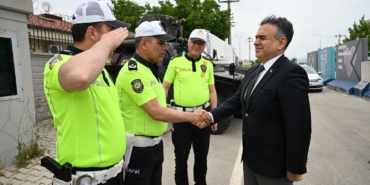 Emniyet Müdürü Karan, Polislerle Bayramlaştı