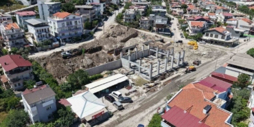 Dikili İtfaiye Binası’nda Çalışmalar Hızla Devam Ediyor!