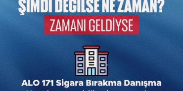 ALO 171 ile 143 Bin Kişiye Sigara Bırakma Desteği