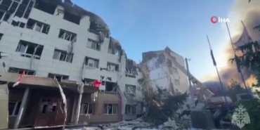 Ukrayna’nın Luhansk’taki Koleje İHA Saldırısı!