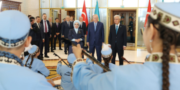 Erdoğan’a Kazakistan’da Dombra Sürprizi