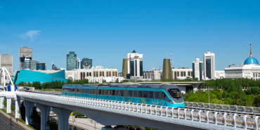 Astana’da Yeni Hafif Raylı Sistem Hizmete Girdi!