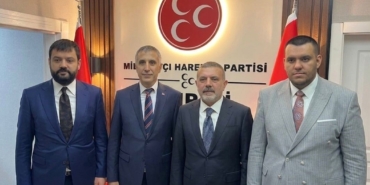 Ercan’dan MHP Başkanı Genç’e Tebrik Ziyareti