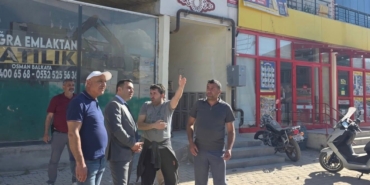 Kaymakam Algın, Yıkım Çalışmalarını İnceledi