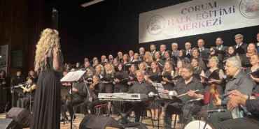 Çorum’da Müzik Ziyafeti: Koro Konseri Coşkusu